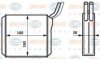 HELLA 8FH 351 313-261 Heat Exchanger, interior heating